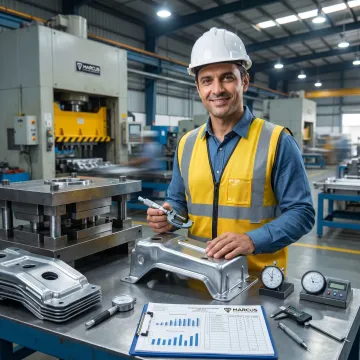 Stamped automotive parts inspection process