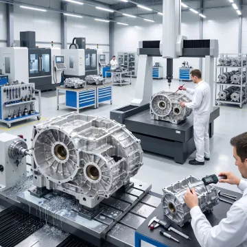 Automotive component production and inspection