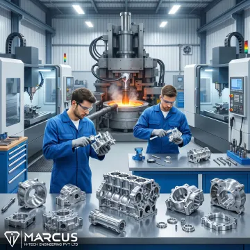 Aluminum CNC machining and die casting facility