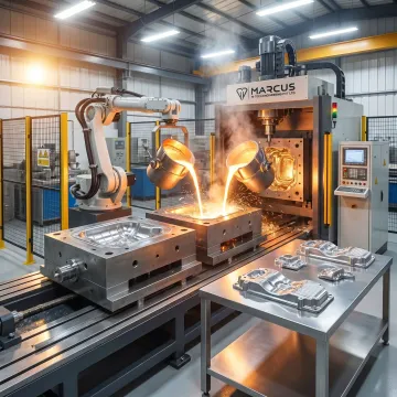 Magnesium alloy die casting production