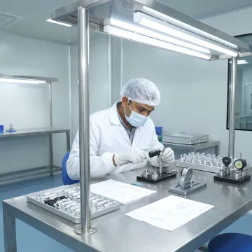 Medical device component inspection and assembly
