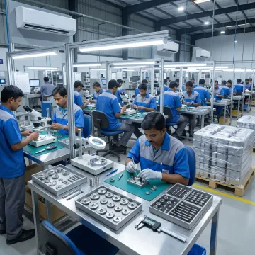 Precision small mechanical assembly manufacturing