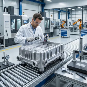 Aluminum EV battery housing manufacturing