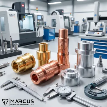Forged metal components and tooling in manufacturing facility