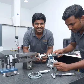 Precision manufacturing and assembly process