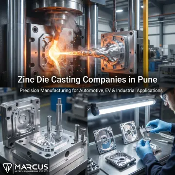 Precision zinc die casting production