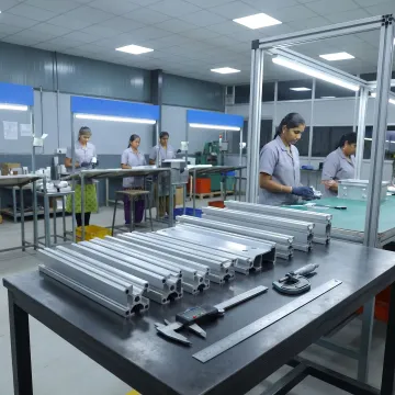 Engineered aluminum profiles with machined features
