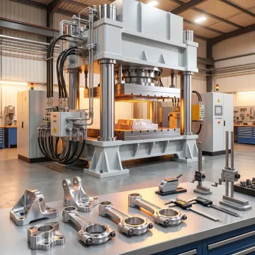 Aluminum forging components in manufacturing