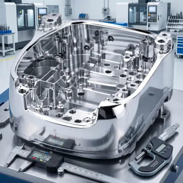 Precision machining of medical die cast part