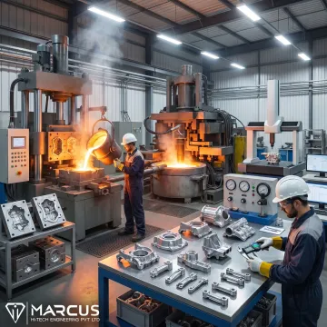 A380 aluminum die casting production line