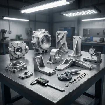 Precision investment cast metal components for OEM supply