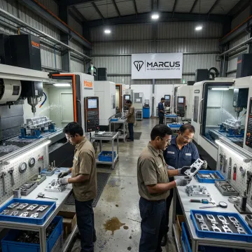 Precision machining and contract assembly workcell