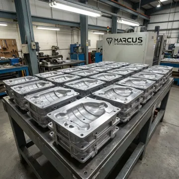Precision aluminum die cast cover manufacturing
