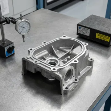 Aluminum die cast pump cover manufacturing