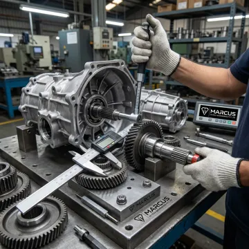 Transmission assembly quality inspection