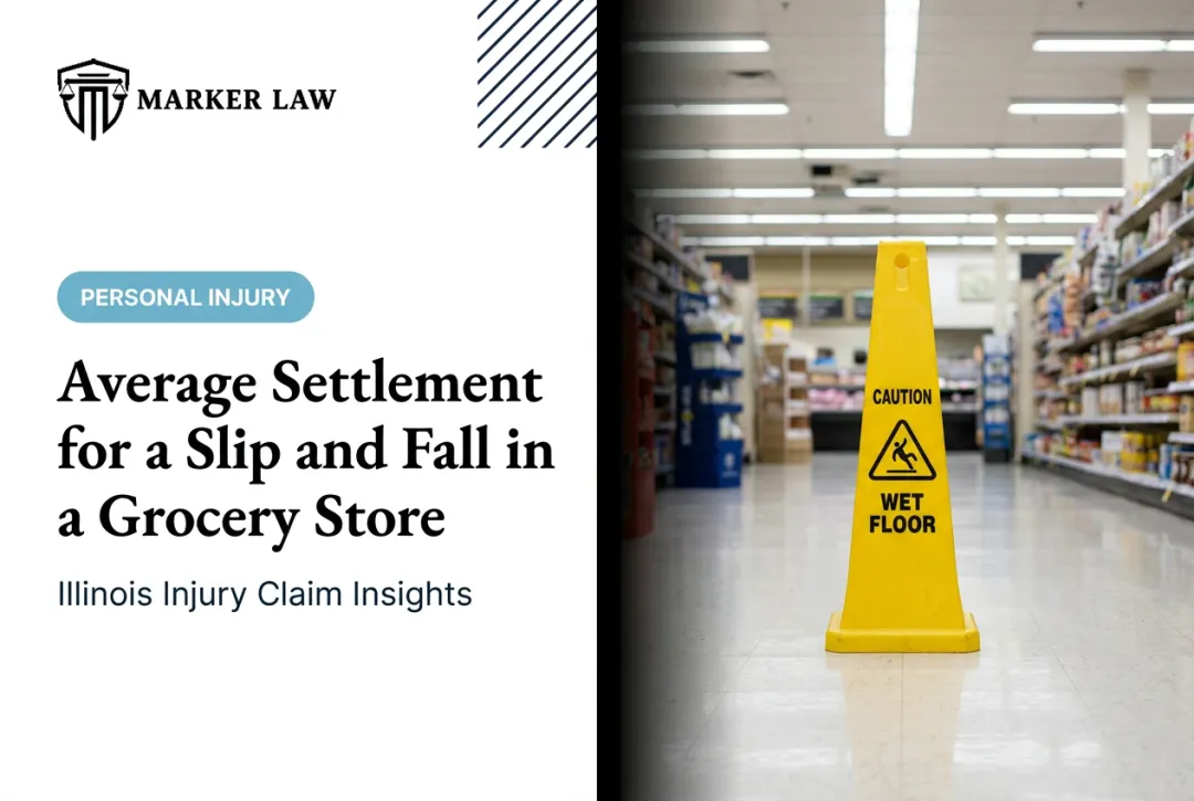 Average Settlement for a Slip and Fall in a Grocery Store