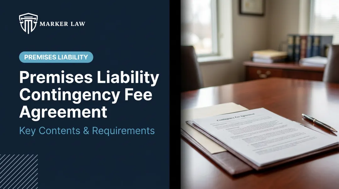 Premises Liability Contingency Fee Agreement: Key Contents & Requirements