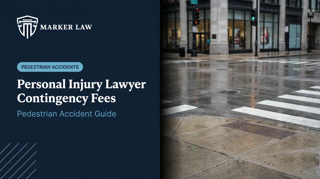Personal Injury Lawyer Contingency Fees: Pedestrian Accident Guide