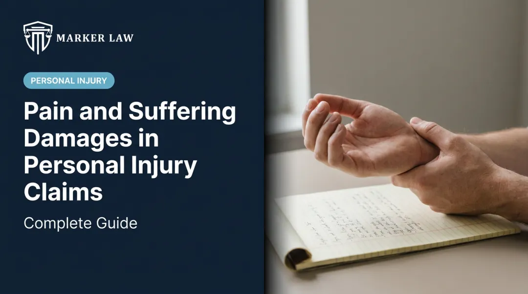 Pain and Suffering Damages in Personal Injury Claims: Complete Guide
