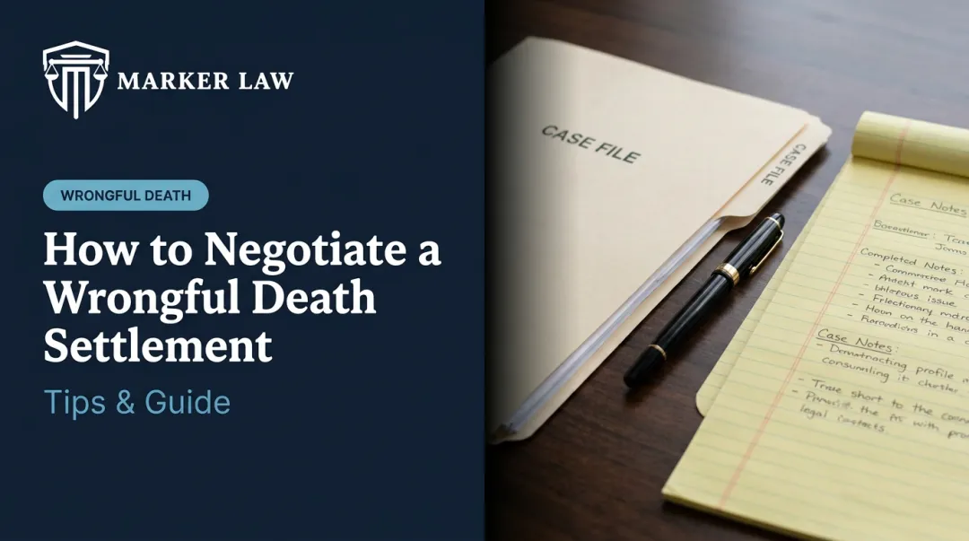 How to Negotiate a Wrongful Death Settlement: Tips & Guide