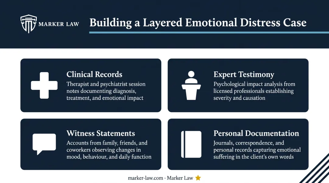 Four evidence types that strengthen Illinois wrongful death emotional distress claims