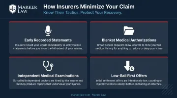 Four insurance adjuster tactics used to minimize car accident settlement payouts