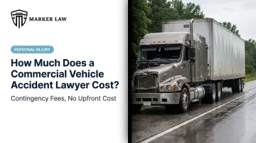 How Much Does a Commercial Vehicle Accident Lawyer Cost?