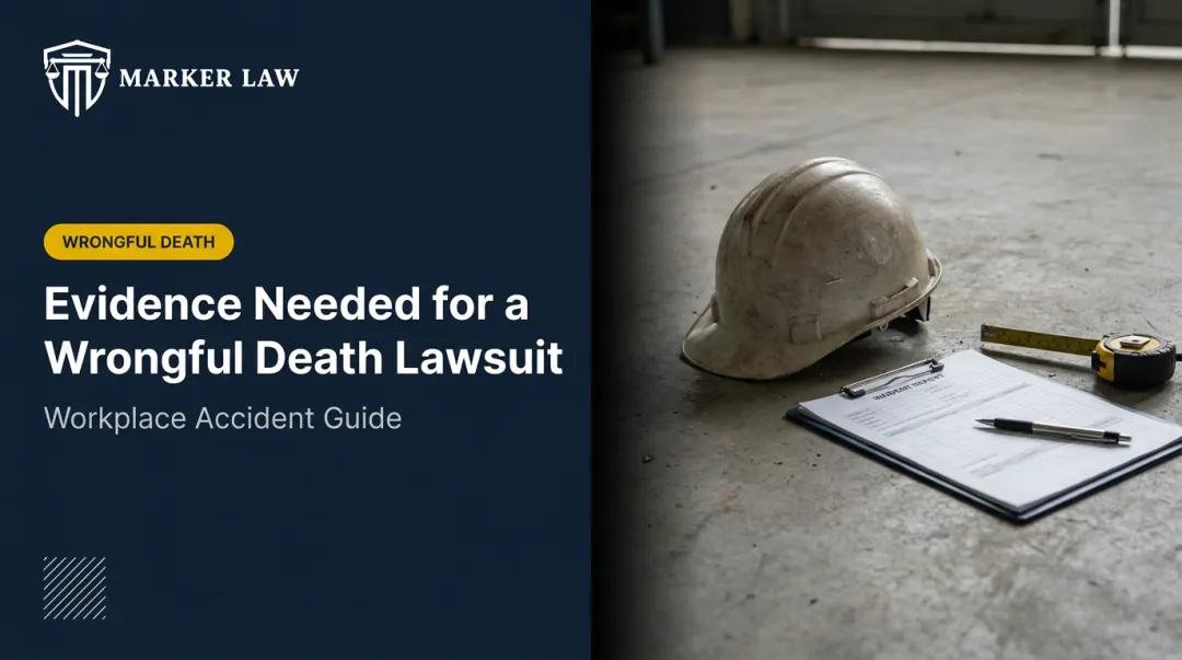 Evidence Needed for a Wrongful Death Lawsuit: Workplace Accident Guide