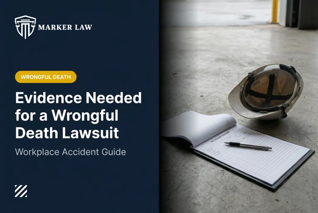 Evidence Needed for a Wrongful Death Lawsuit: Workplace Accident Guide