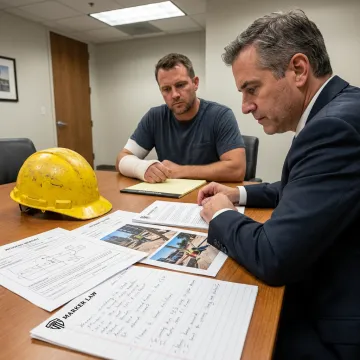 Construction Accident Lawyer — Local Representation