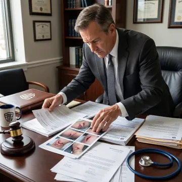Attorney preparing a dog bite injury claim