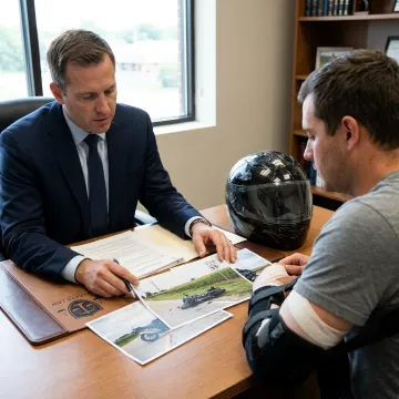 Motorcycle Accident Lawyer — No Fee Unless You Win