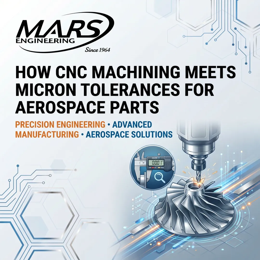 How CNC Machining Meets Micron Tolerances for Aerospace Parts