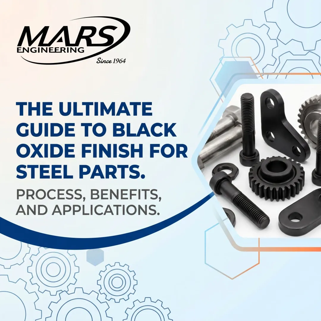The Ultimate Guide to Black Oxide Finish for Steel Parts