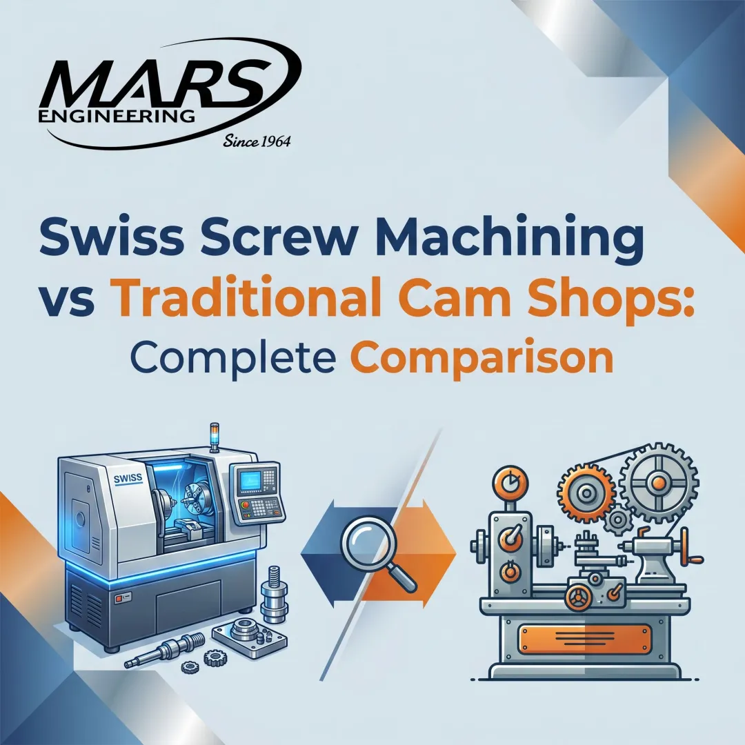 Swiss Screw Machining vs Traditional Cam Shops: Complete Comparison