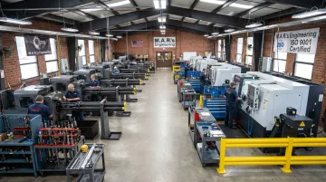 Integrated screw machine shop floor showing multi-spindle and CNC Swiss equipment