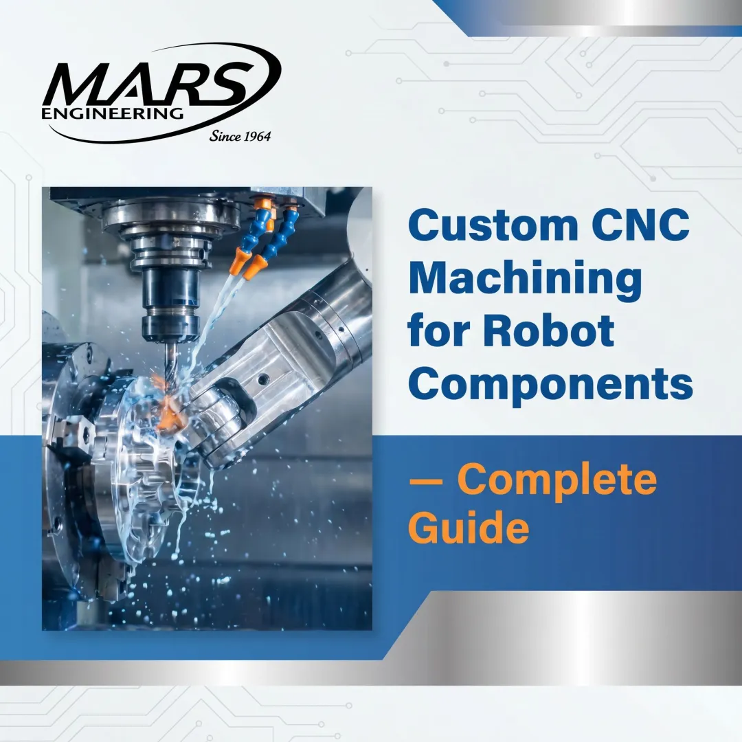 Custom CNC Machining for Robot Components — Complete Guide