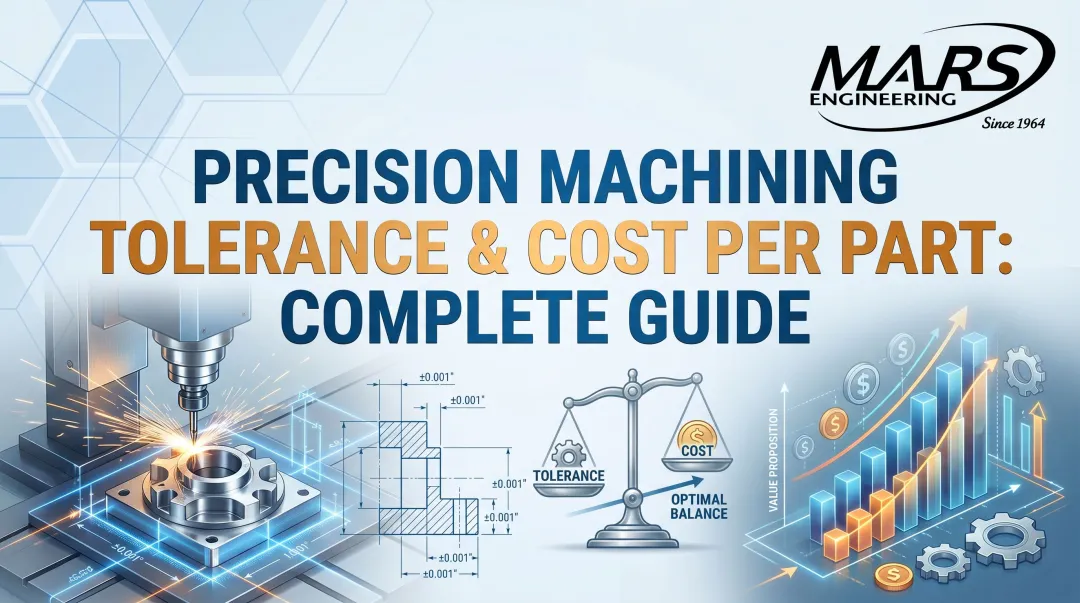 Precision Machining Tolerance & Cost Per Part: Complete Guide