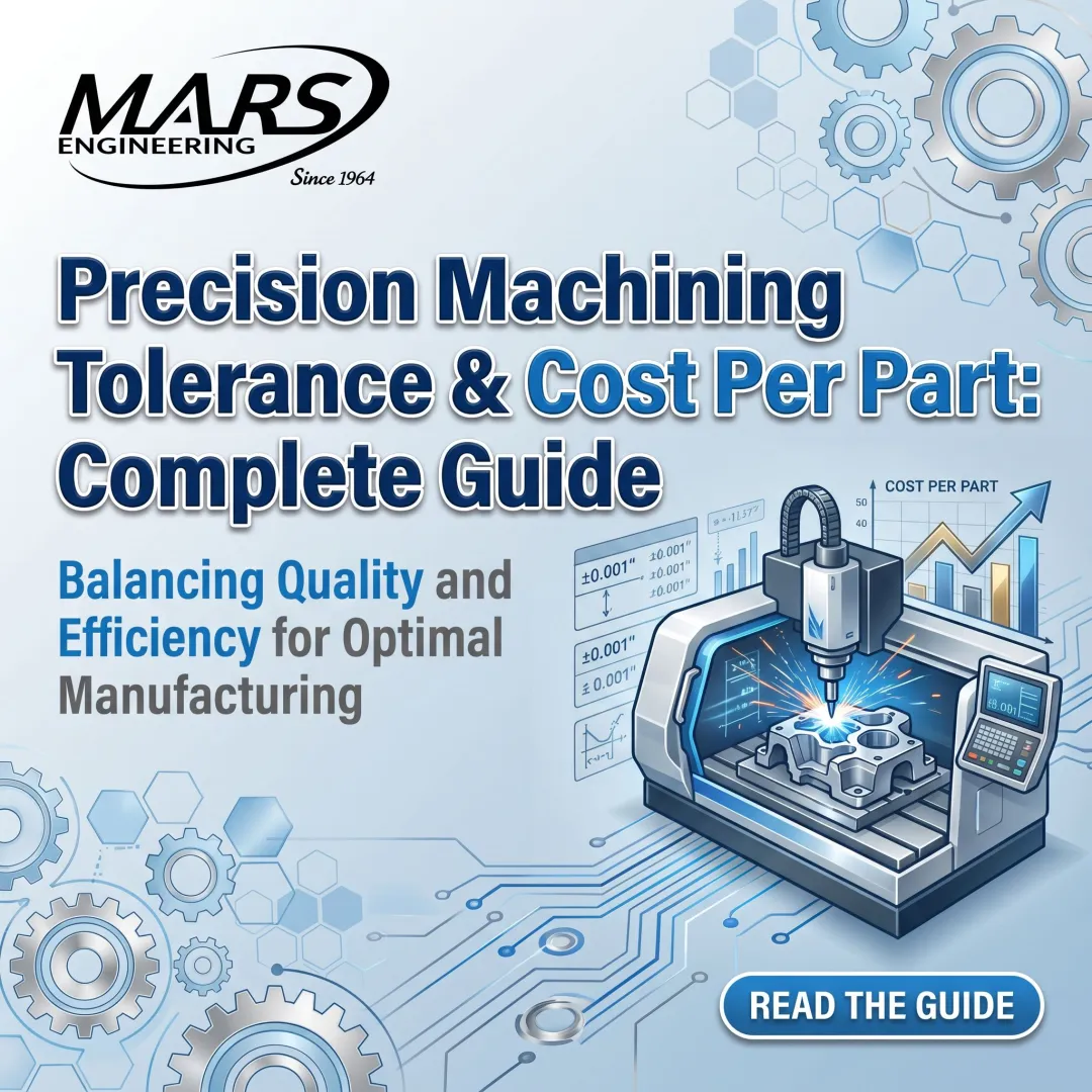 Precision Machining Tolerance & Cost Per Part: Complete Guide