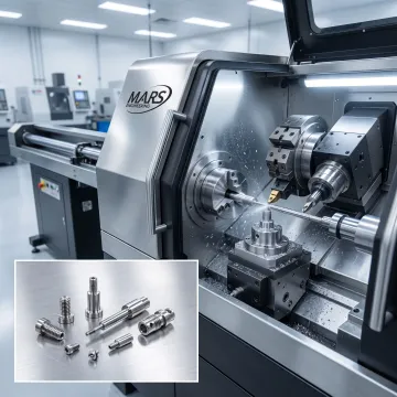 CNC Swiss lathe machining precision turned parts