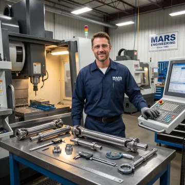 Precision driveshaft machining process