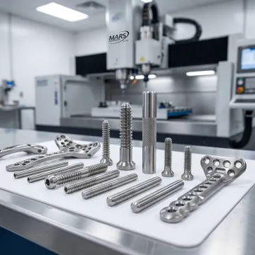 Precision medical machining of small metal components