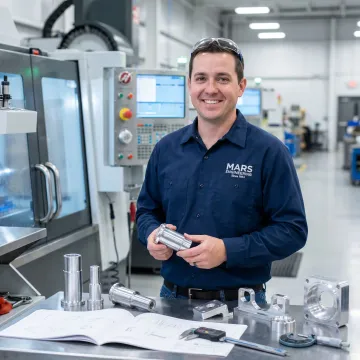 Aerospace parts inspection and machining