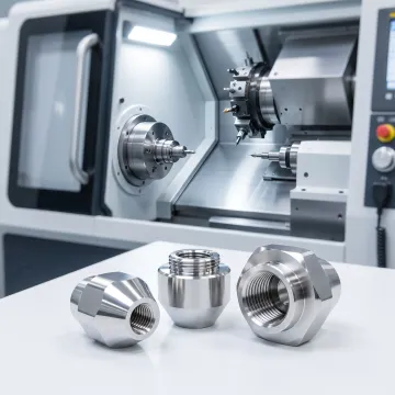Precision turned parts from CNC Swiss lathe