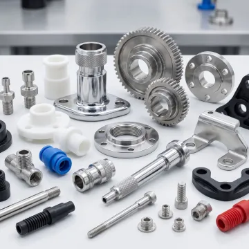 Precision machined metal and plastic components