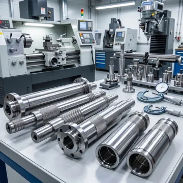 Custom machined driveshaft components