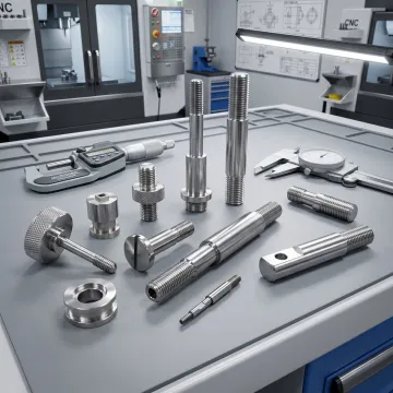 Custom stainless steel aerospace parts and machining