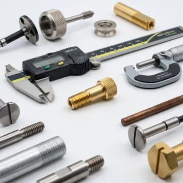 Precision Swiss-machined metal component