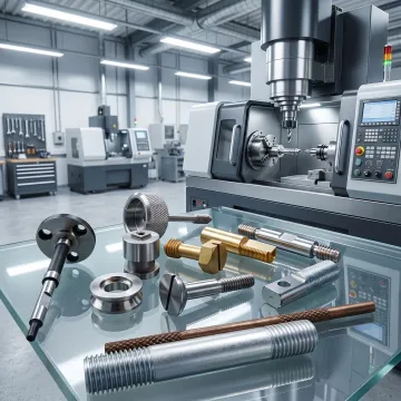 Precision turned parts produced through screw machining