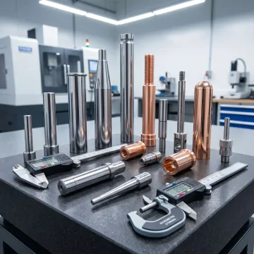 Machined mold insert and core pin components